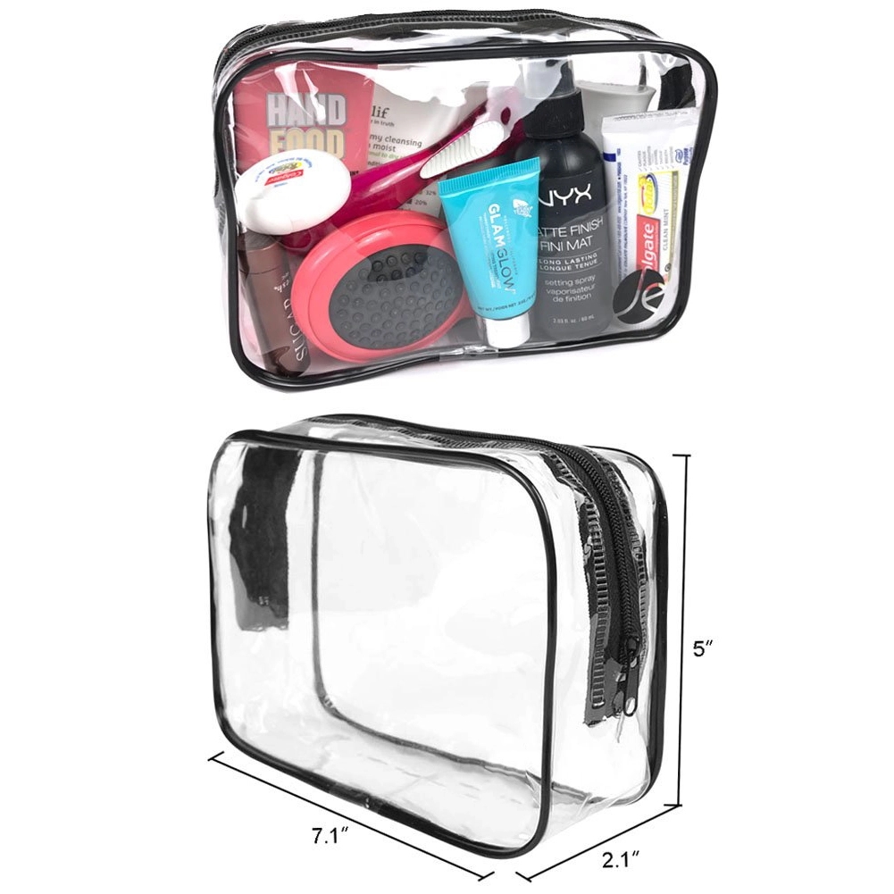 Clear PVC Travel Makeup Cosmetic Bag 2
