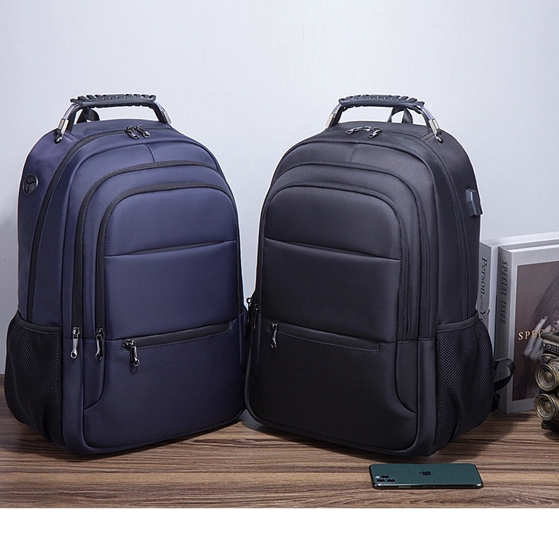 Customized Business Travel Backpacks With USB Port 15