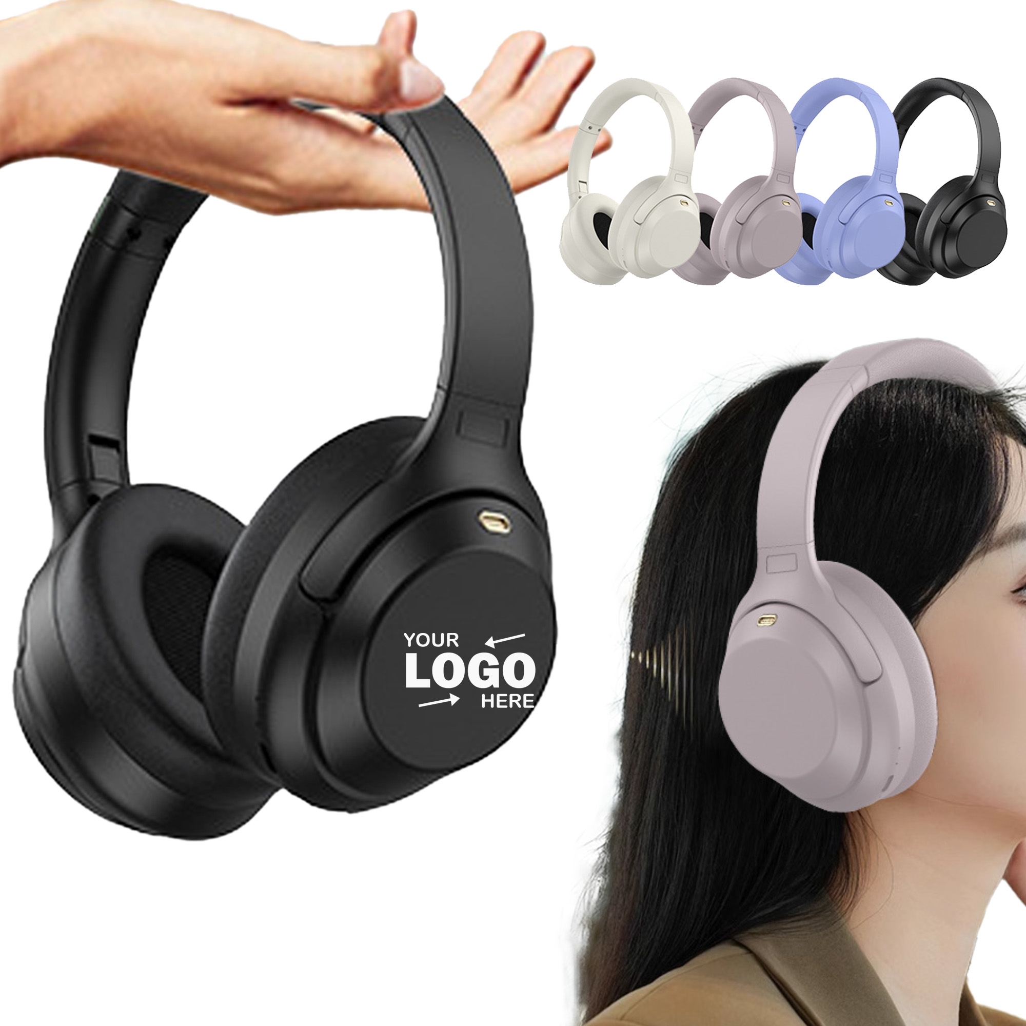 Wireless ANC Active Noise Cancelling Headphones 2