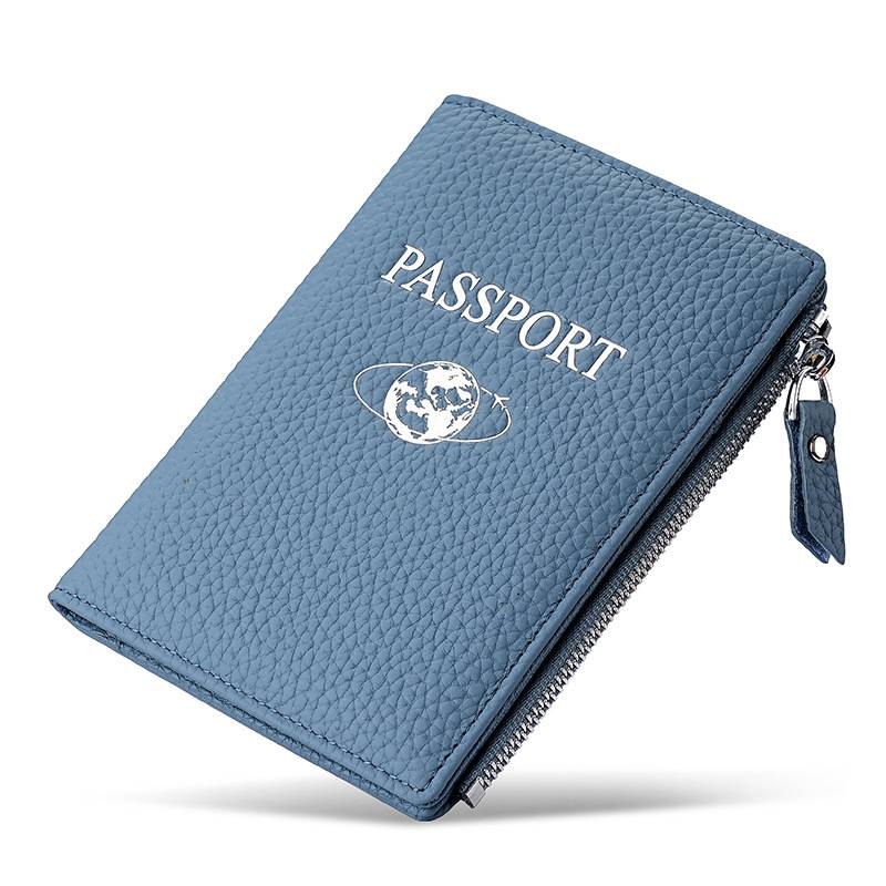 RFID-Blocking Leather Travel Wallet & Passport Holder 5