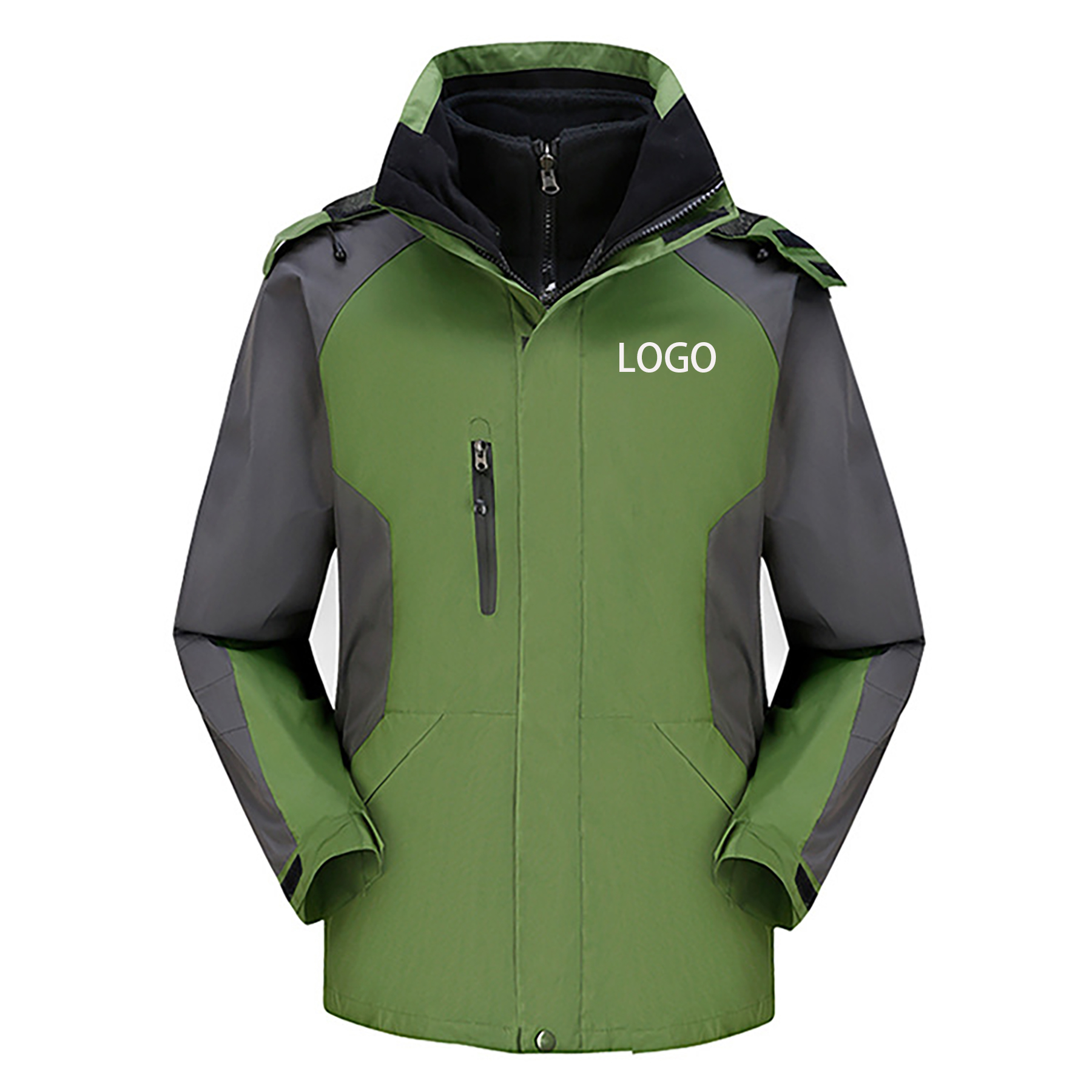 3 in 1 Waterproof/Ski/Snow Jacket with Warm Fleece 2