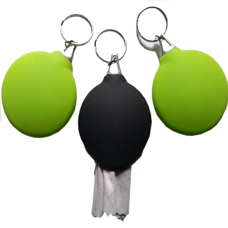 Microfiber Cleaning Cloth with Carrying Cover and Key Ring 2