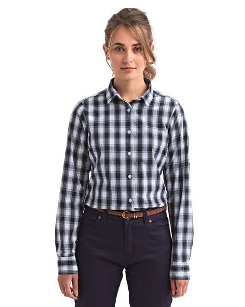 Women's Mulligan Check Cotton Dress Shirt - RP350 29