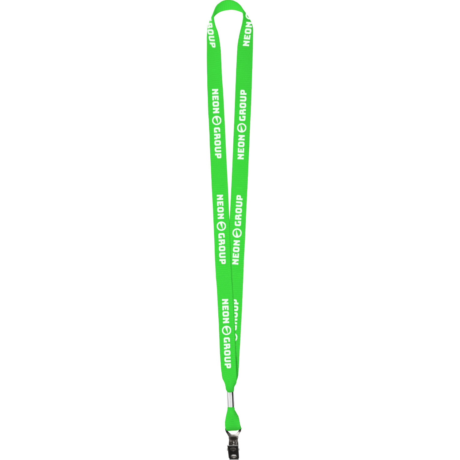 5/8" Neon Polyester Web Lanyard 2