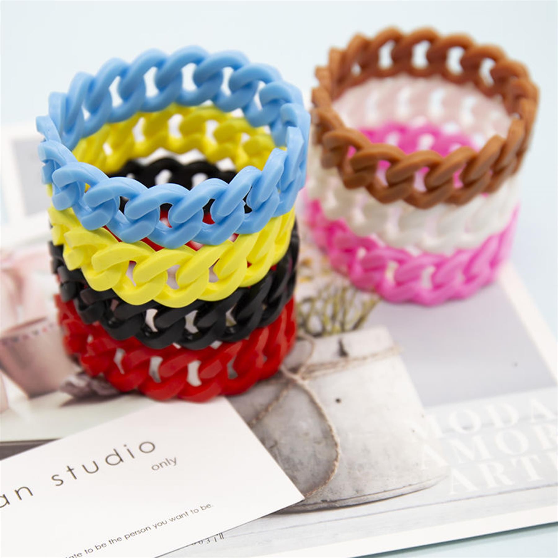 Link Colorful Silicone Bracelet 6