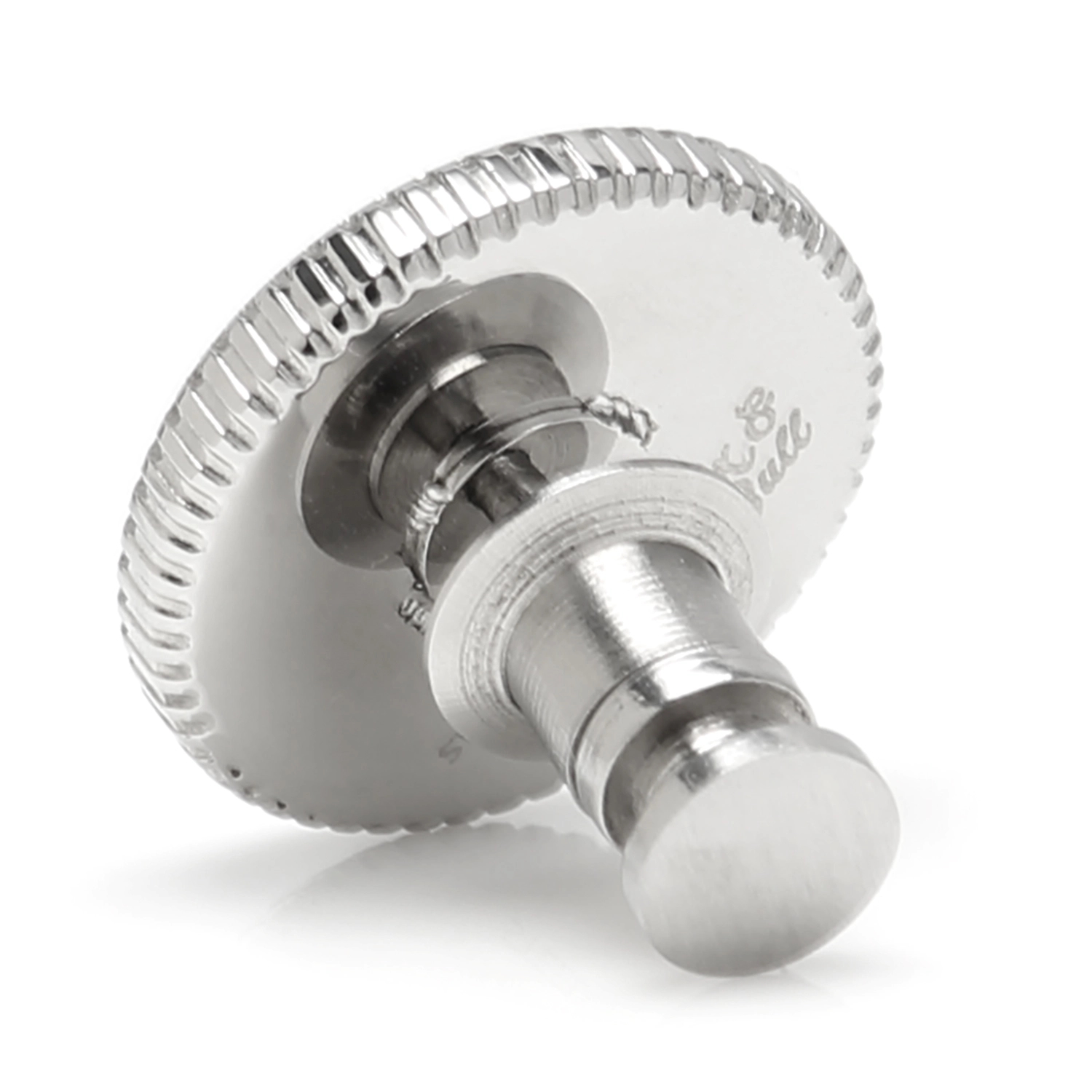 Coin Edge Stainless Steel Engravable Lapel Pin