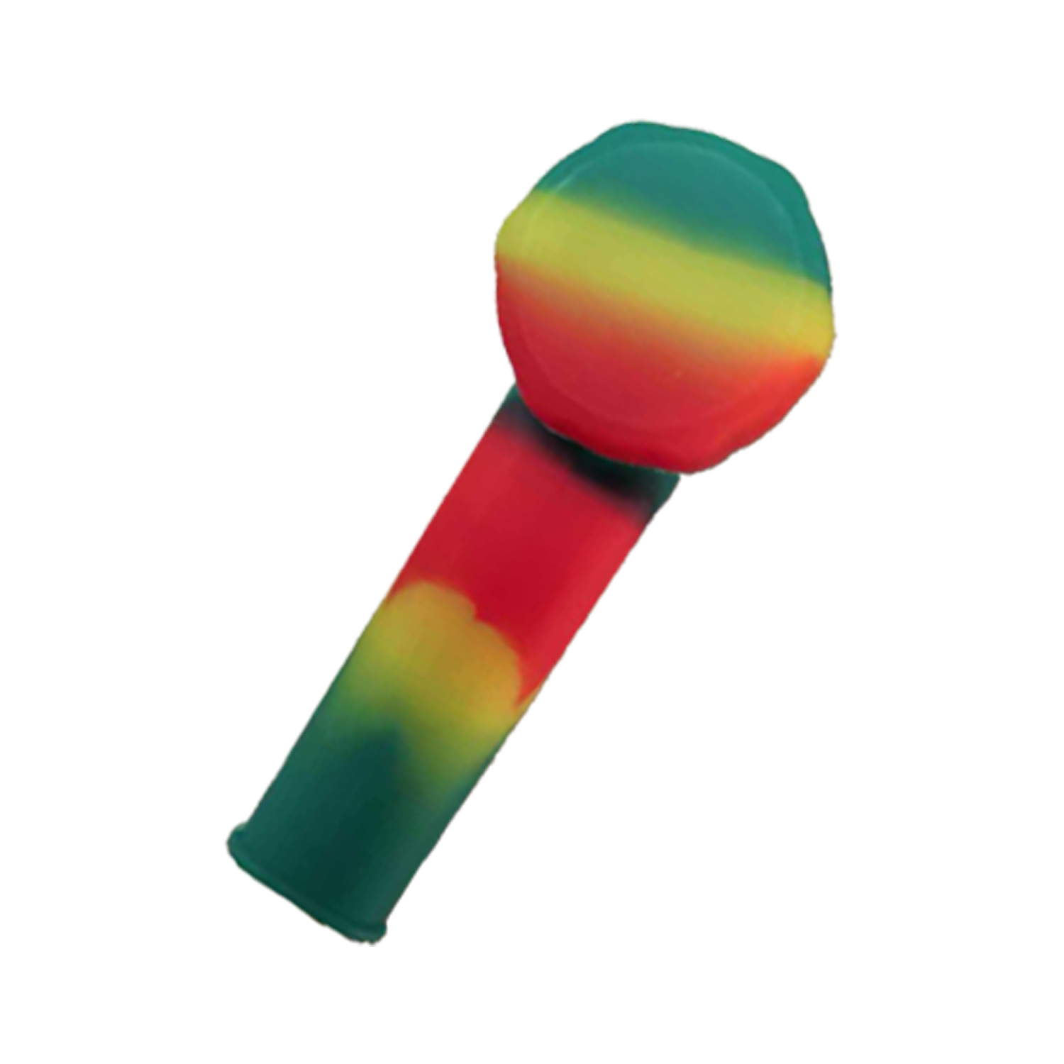 Portable Silicone Smoking Pipe w/ lid 13