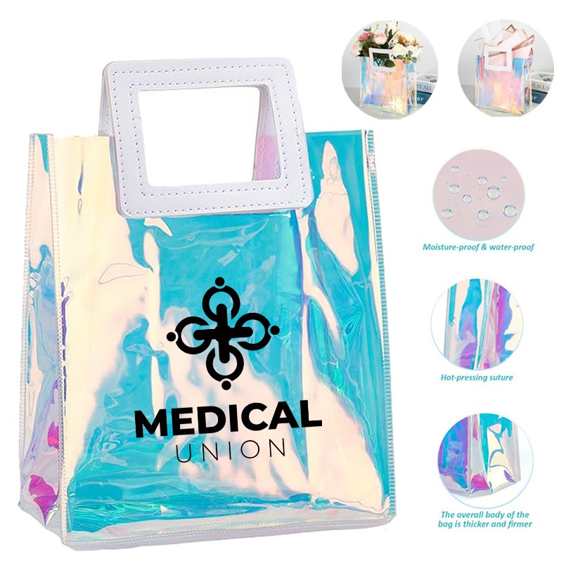 Holographic PVC Tote Gift Bags 1