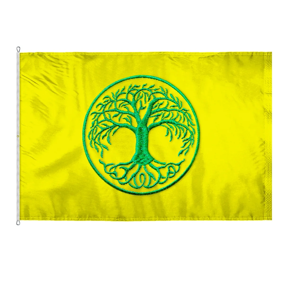 Applique & Embroidered Flag 12' x 18' Nylon 4