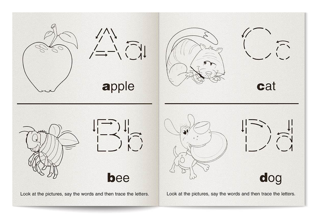 COLORING BOOK - Fun With Letters Coloring & Activity Book 5