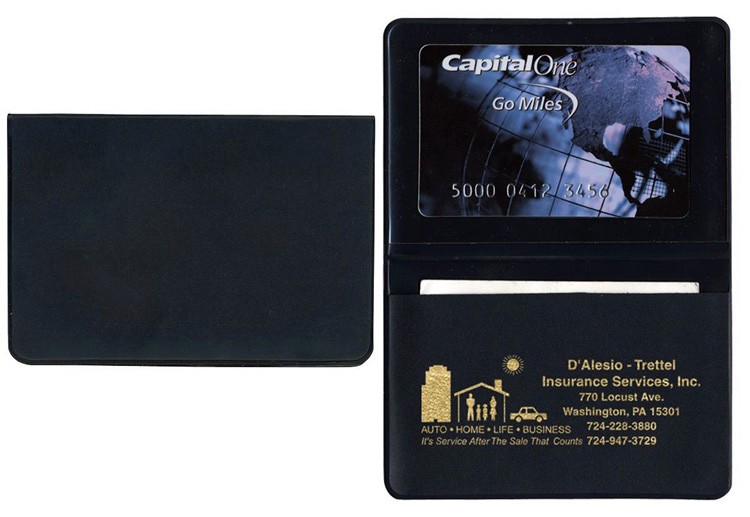 Card Case with 1 Clear Pocket 5