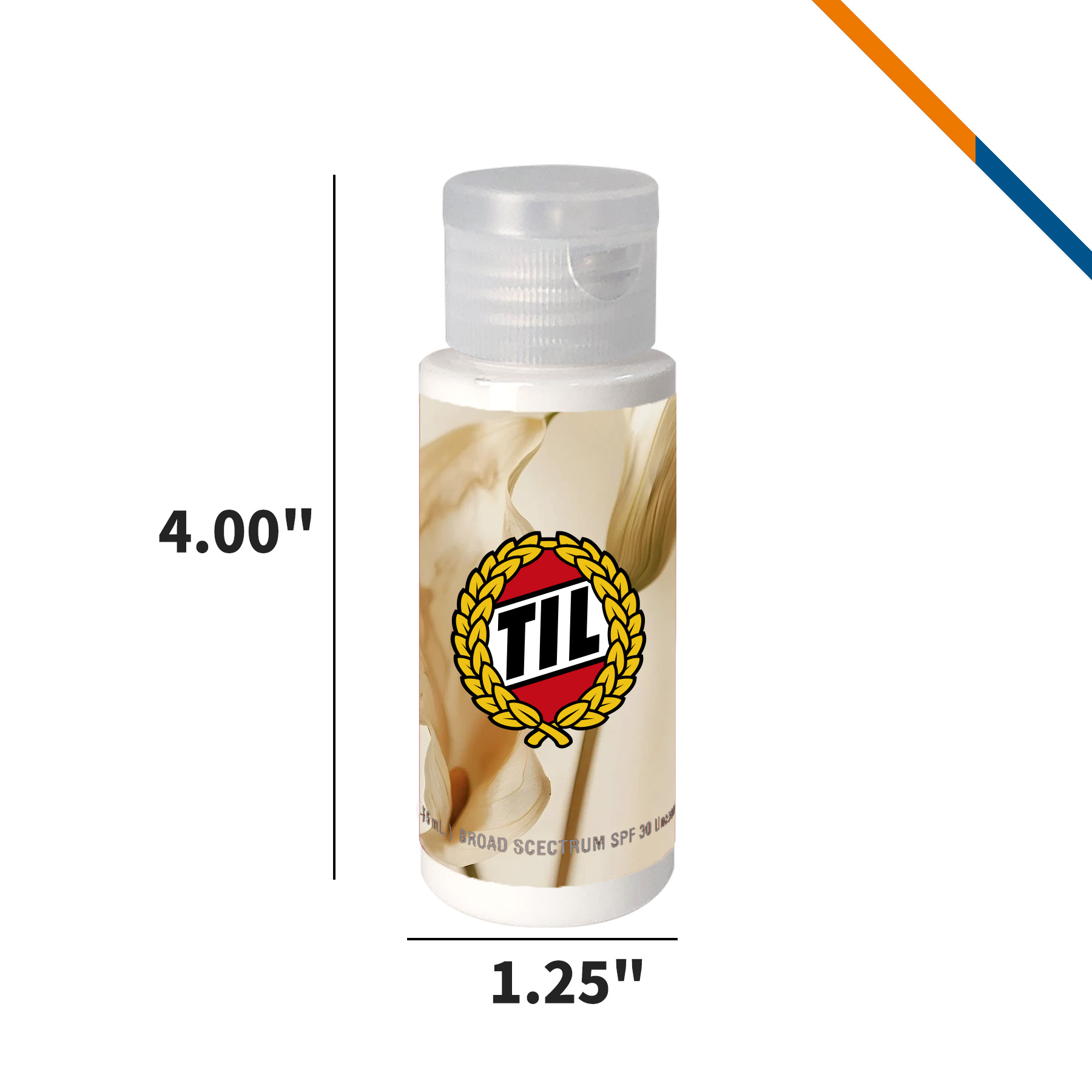 Suny Clear Cylinder Bottle Flip Top SPF 30 Sunscreen - 2 OZ. 6