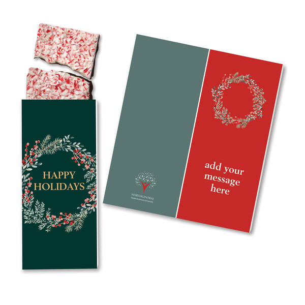 Full-Color Custom Sweeter Cards with Peppermint Bark