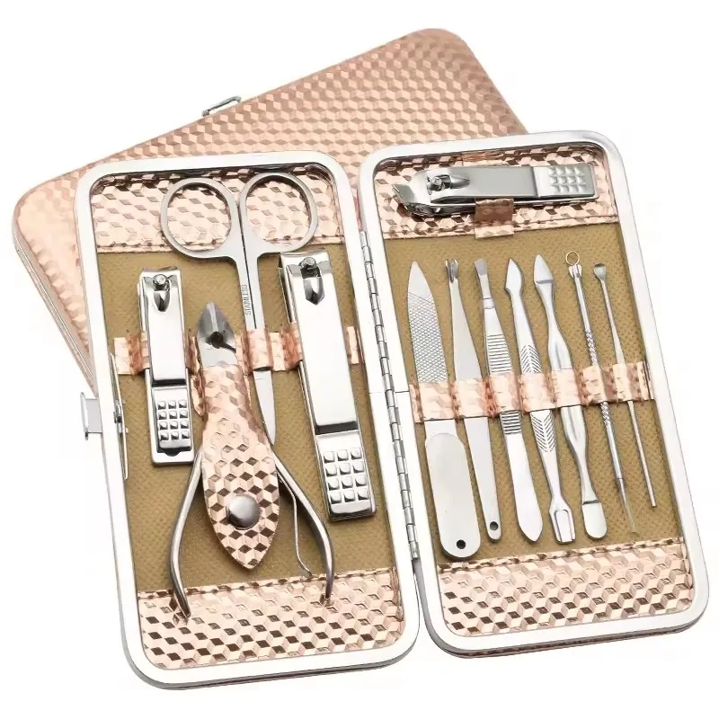 Stainless Steel Nail Scissors Kit 12 Pieces 11