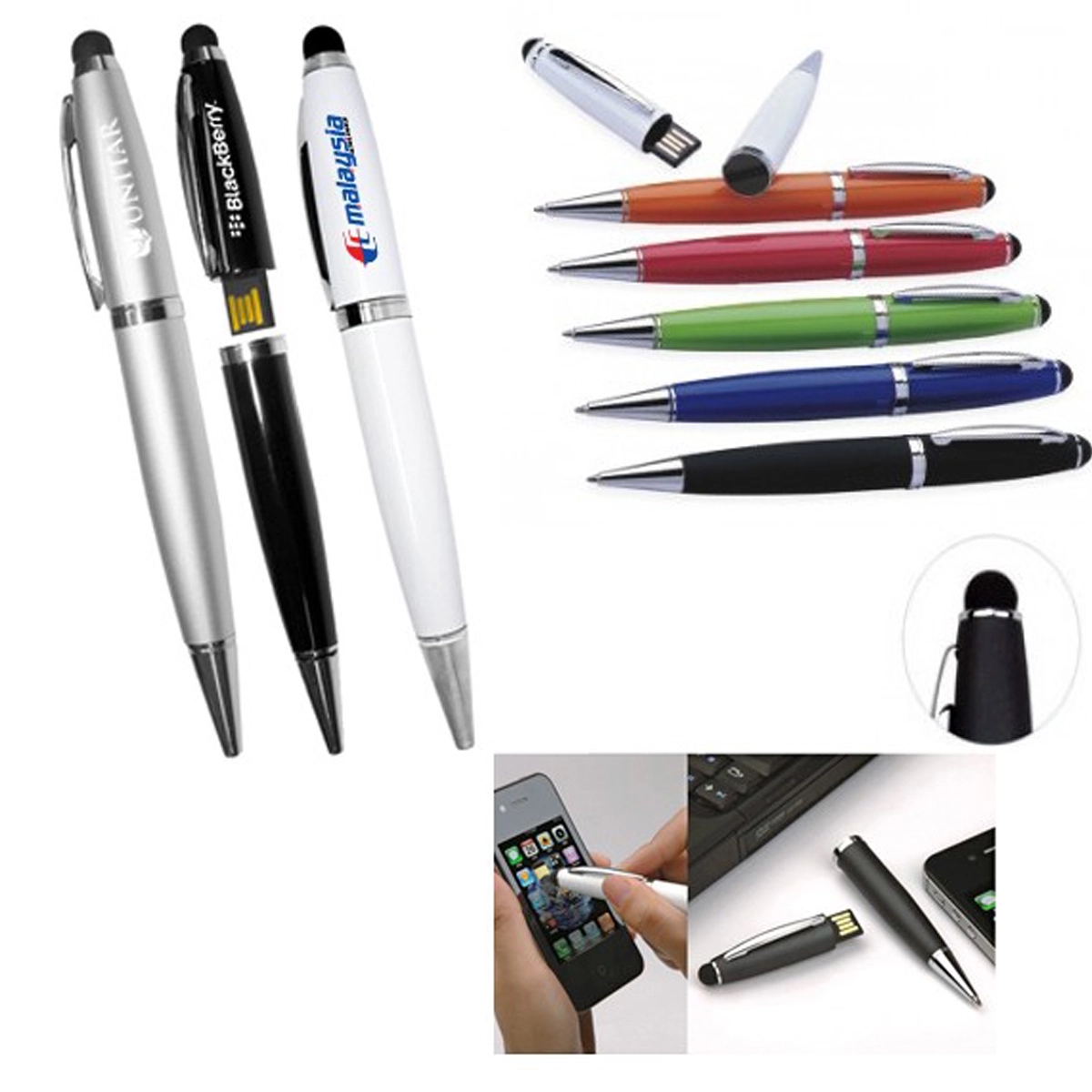 USB Flash Drive Pen Stylus 2