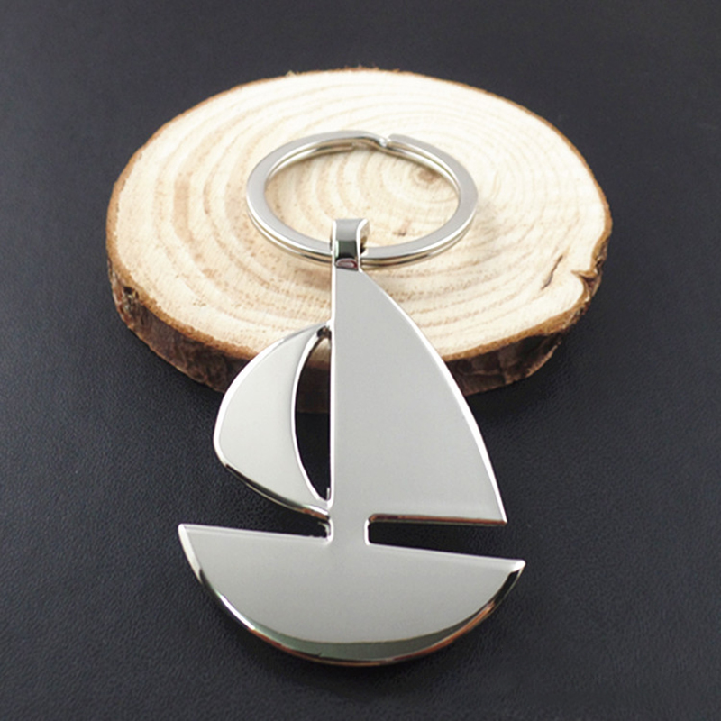 Creative Sailboat Key Pendant 2