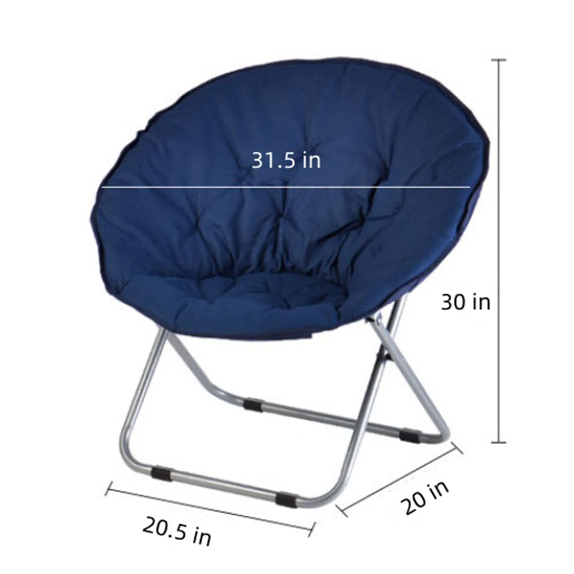 Folding Saucer Moon Chair 11