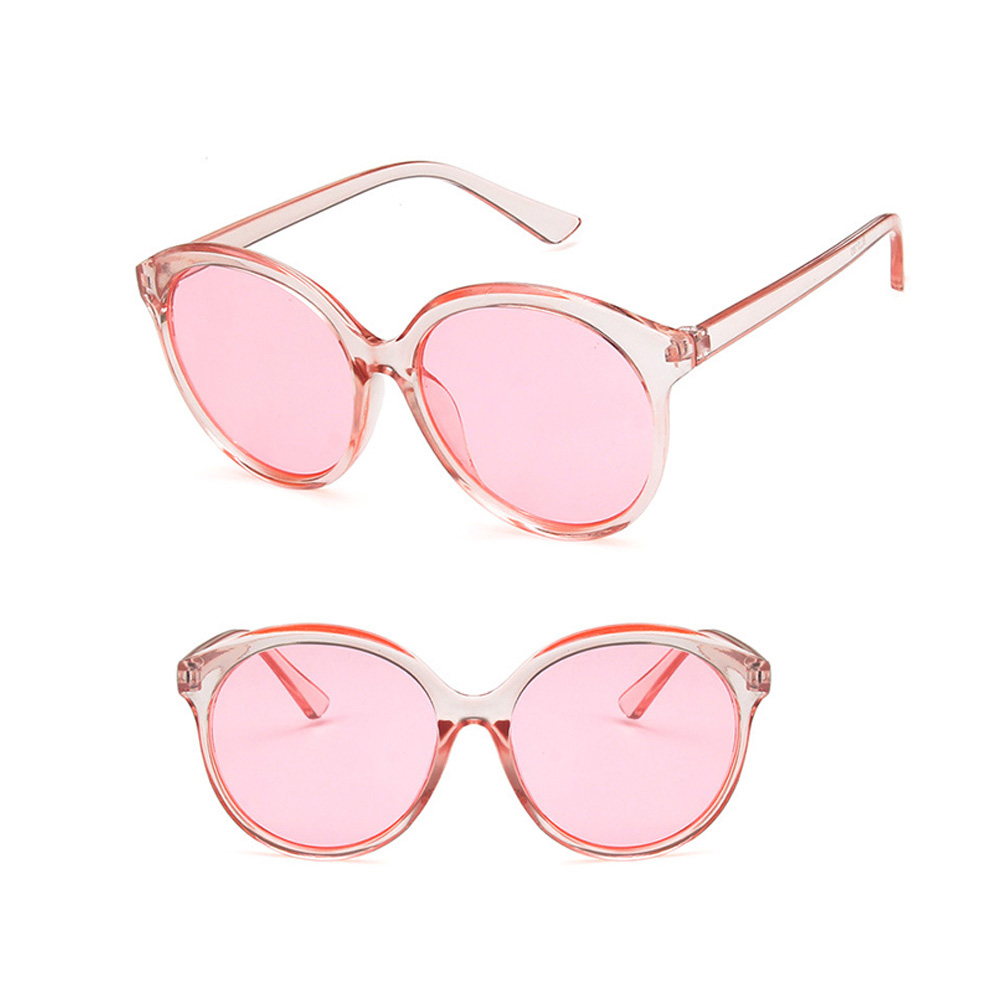 Round candy color retro sunglasses 2