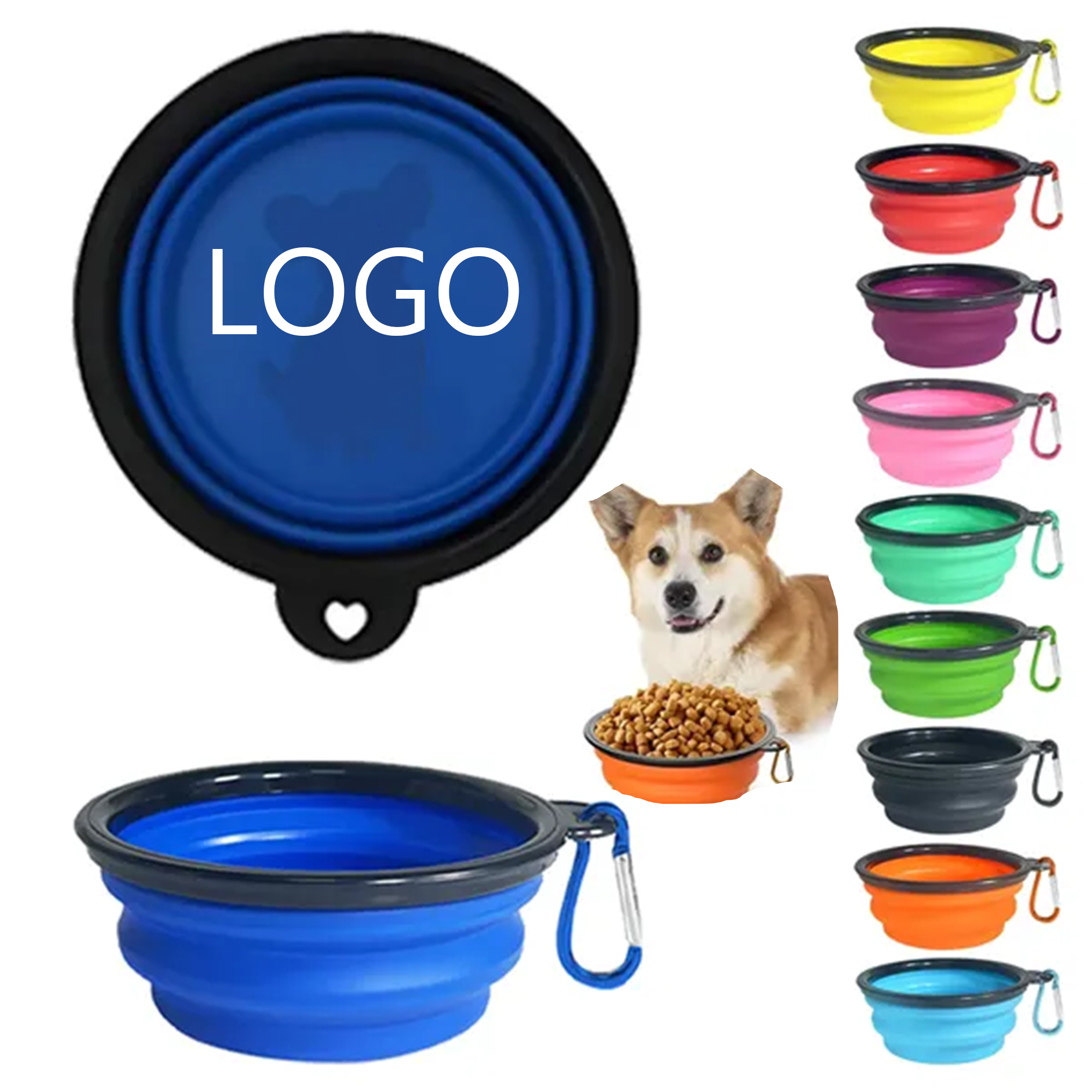 Foldable Dog Bowl 1