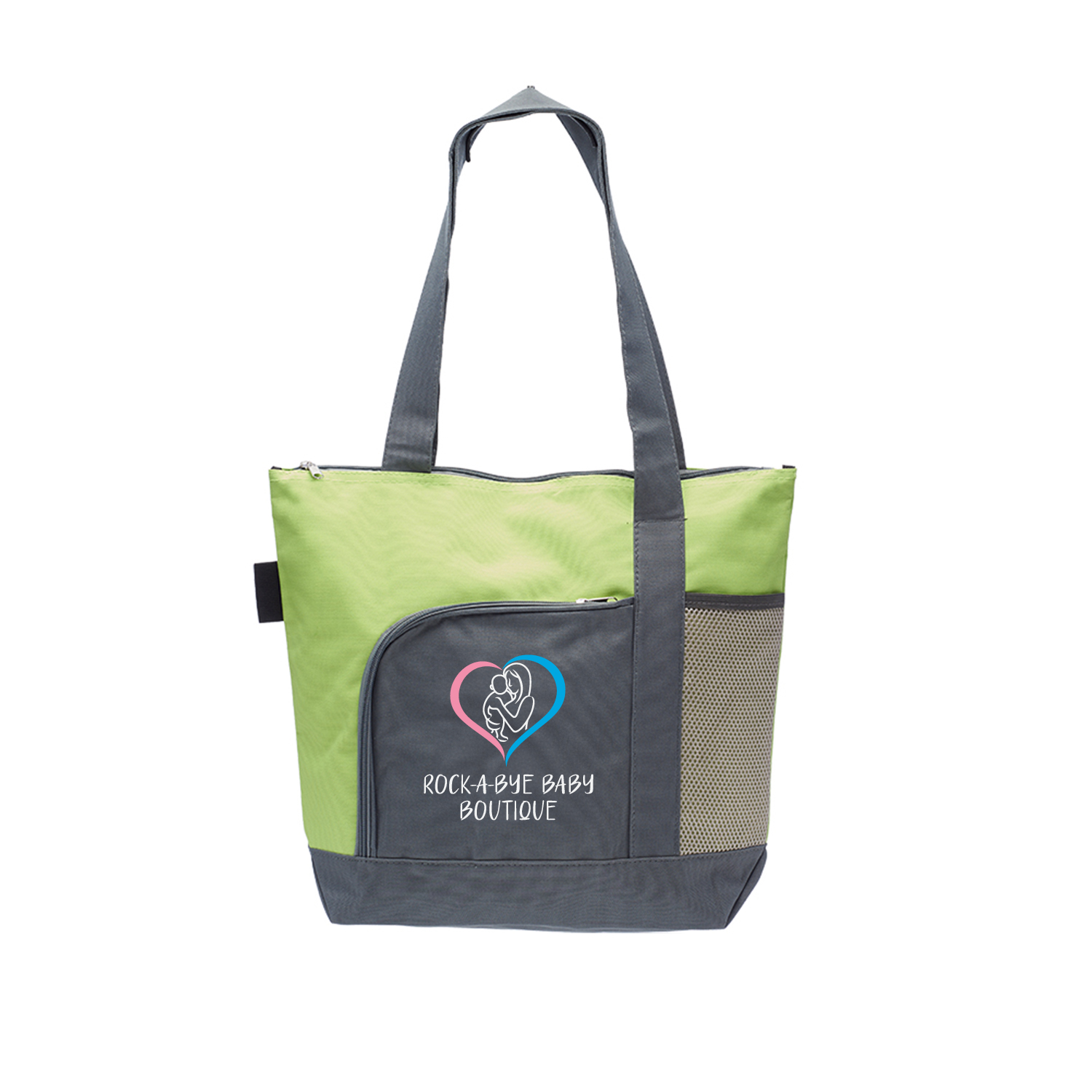 Pioneer Two-Tone Tote Bag (Full Color Imprint) 13