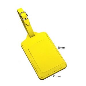 Leather Luggage Tag 1