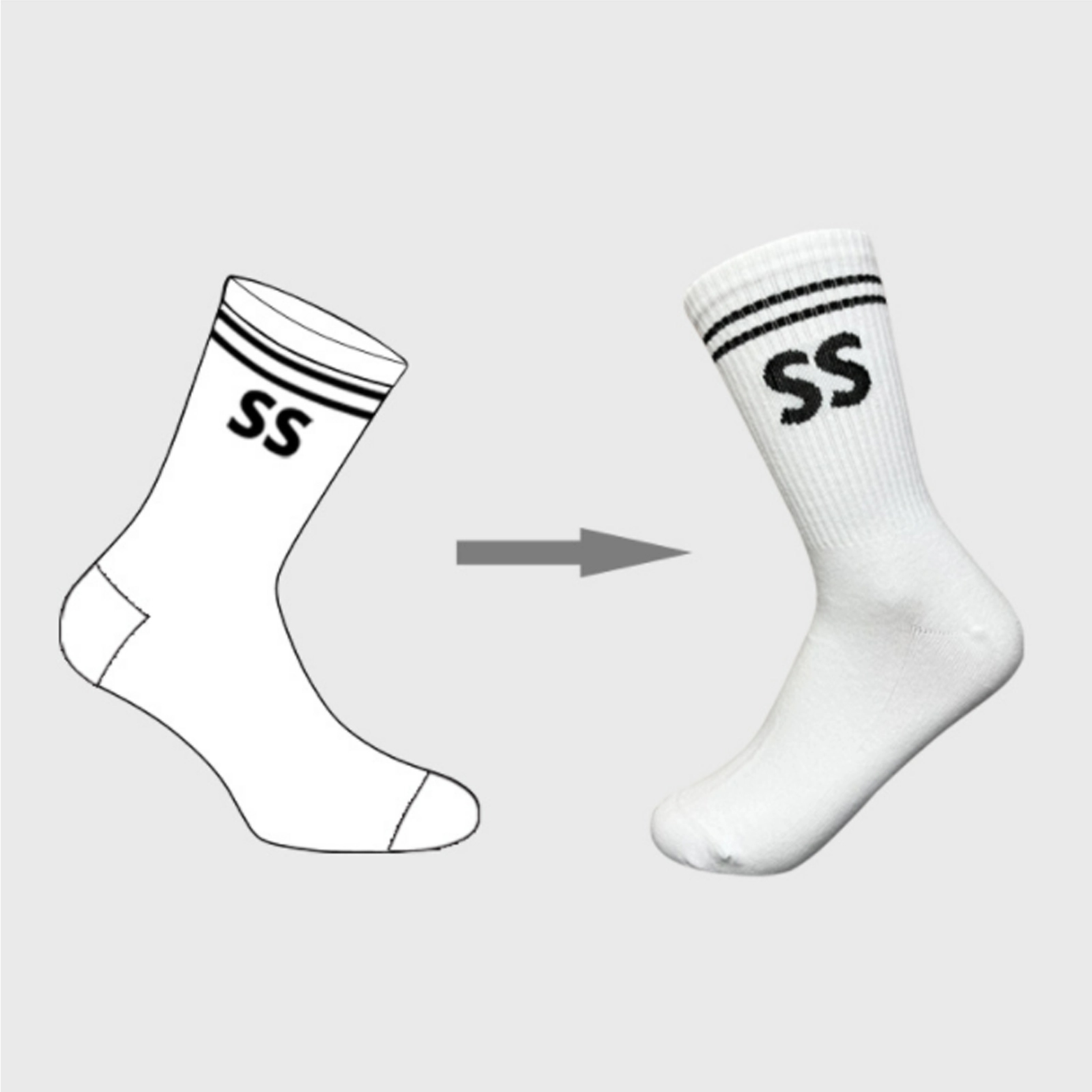 Fully Customized High -Performance Socks 3