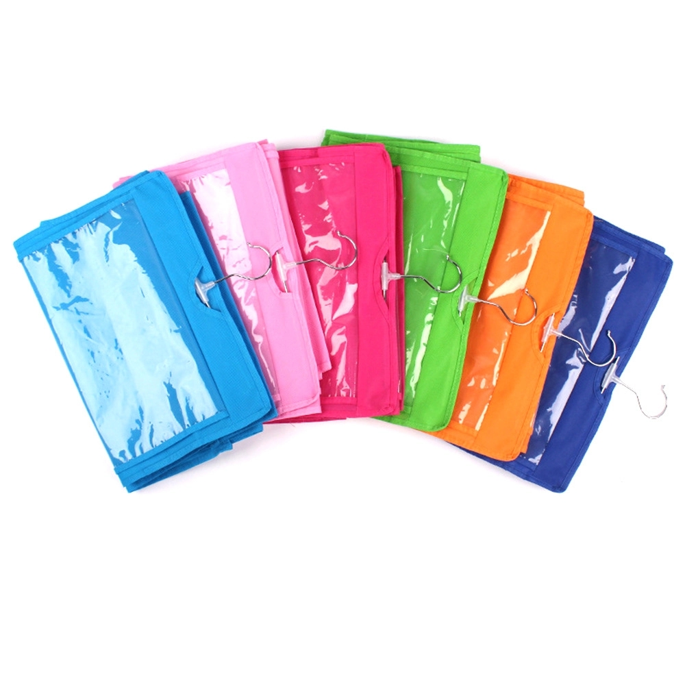 6 Pockets Transparent Dustproof Storage Bag 2