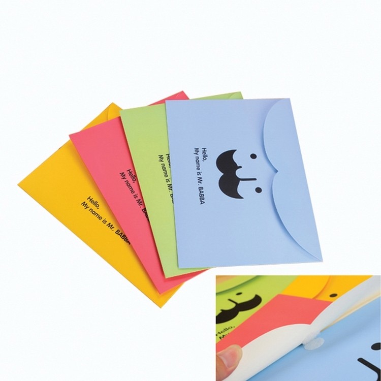 Colorful Custom Paper Document Pouch 2