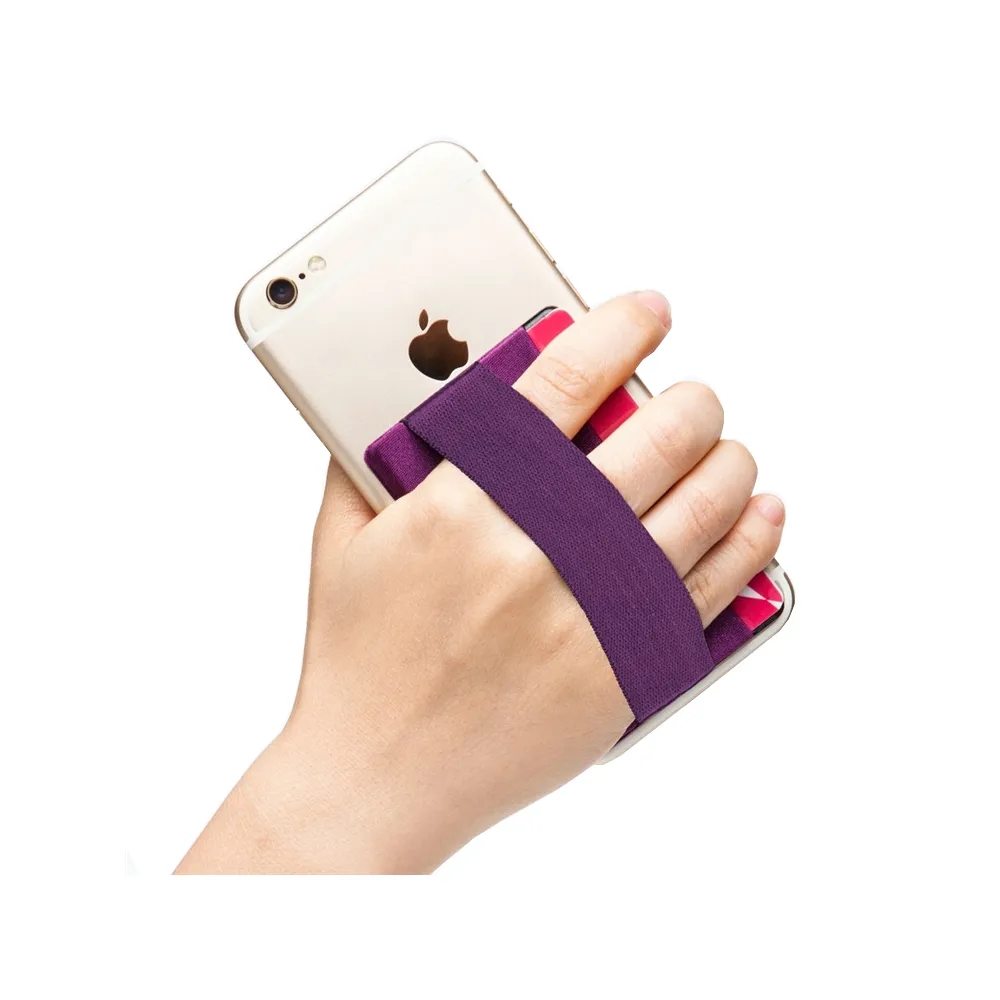 Smart Phone Card Wallet With Elastic Strap 4