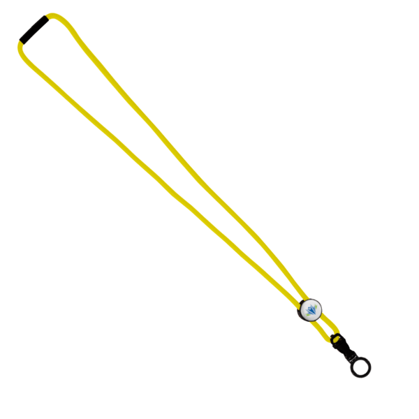 3/16" Nylon Cord Lanyard with Snap-Buckle Release, Standard O-Ring & Slider 157