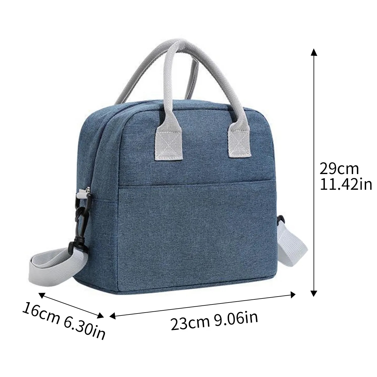 9L Lunch Box Lunch Bag for Women Adults Men, Reusable Cute Lunch Pail bag - Leakproof, Insulated 5