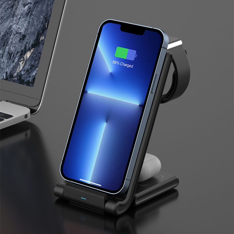 Foldable 3-In-1 Wireless Charging Station 5