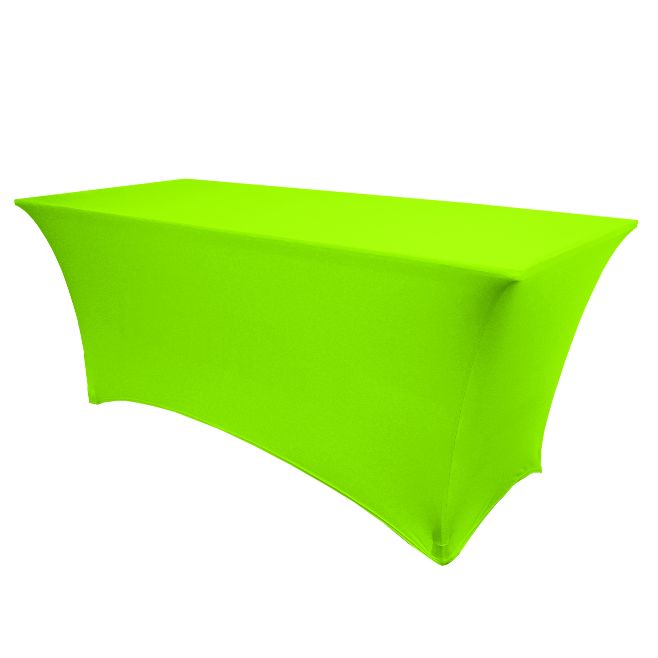 Non-Printed 6' Spandex Stretch Table Cover 5