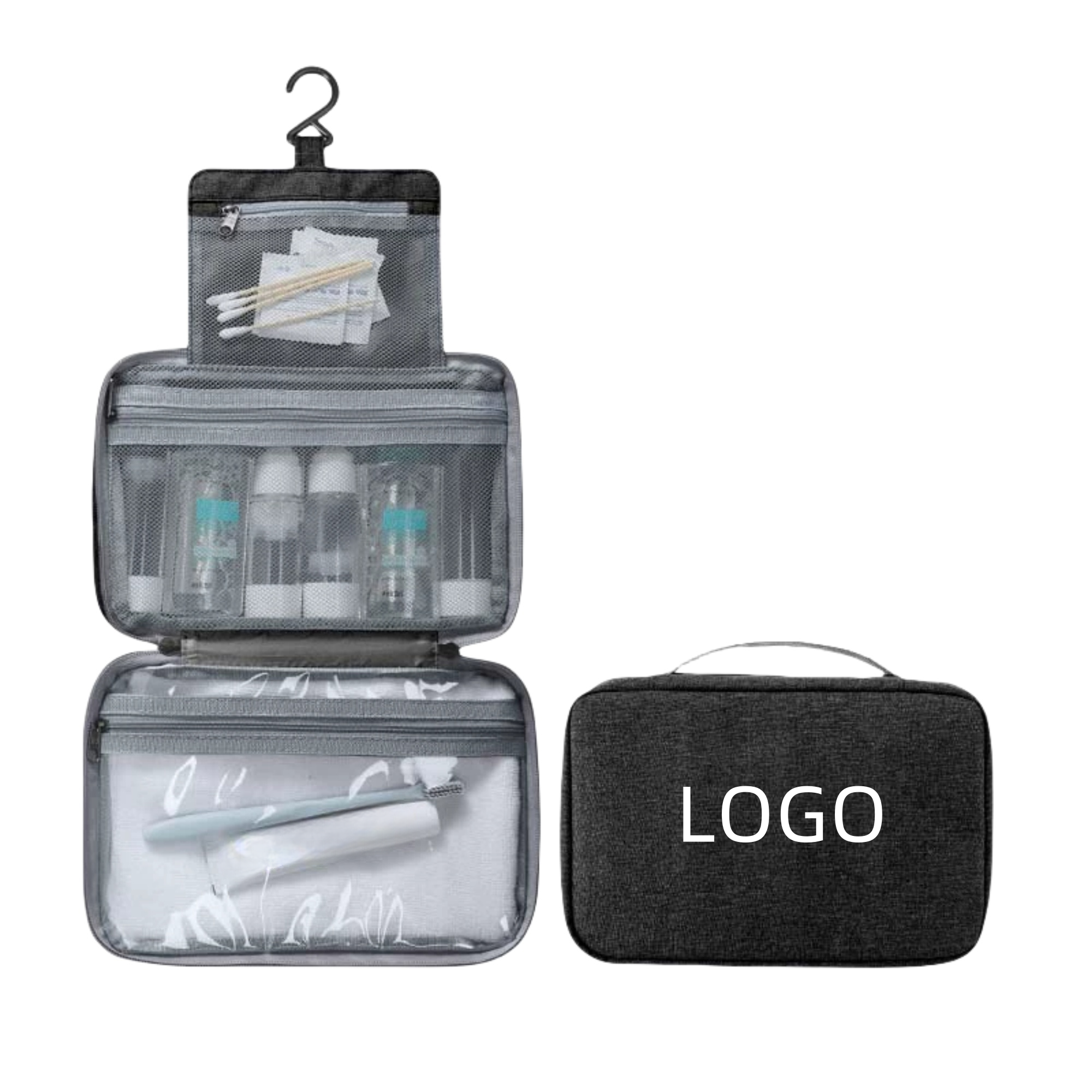 Water-Resistant Makeup Cosmetic Bag 4