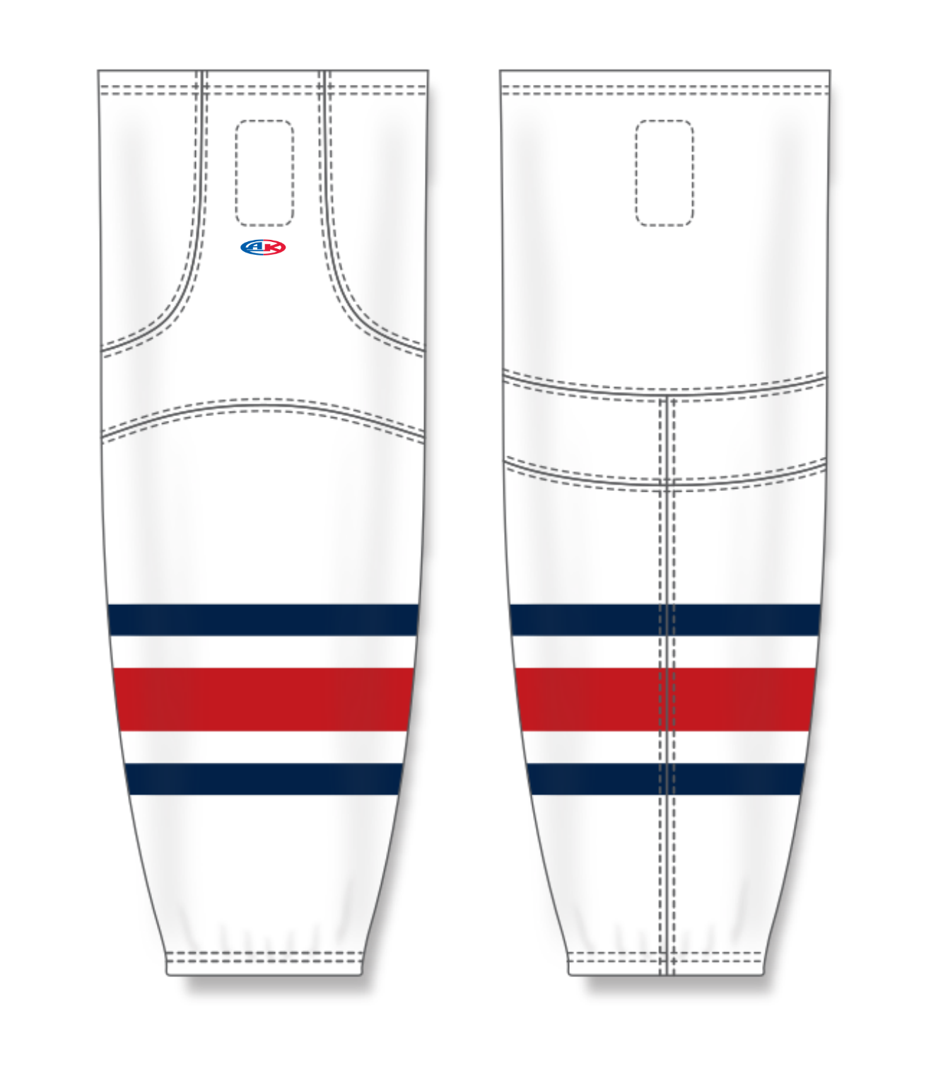 Cut & Sew Pro Hockey Socks HS2100-G31 28