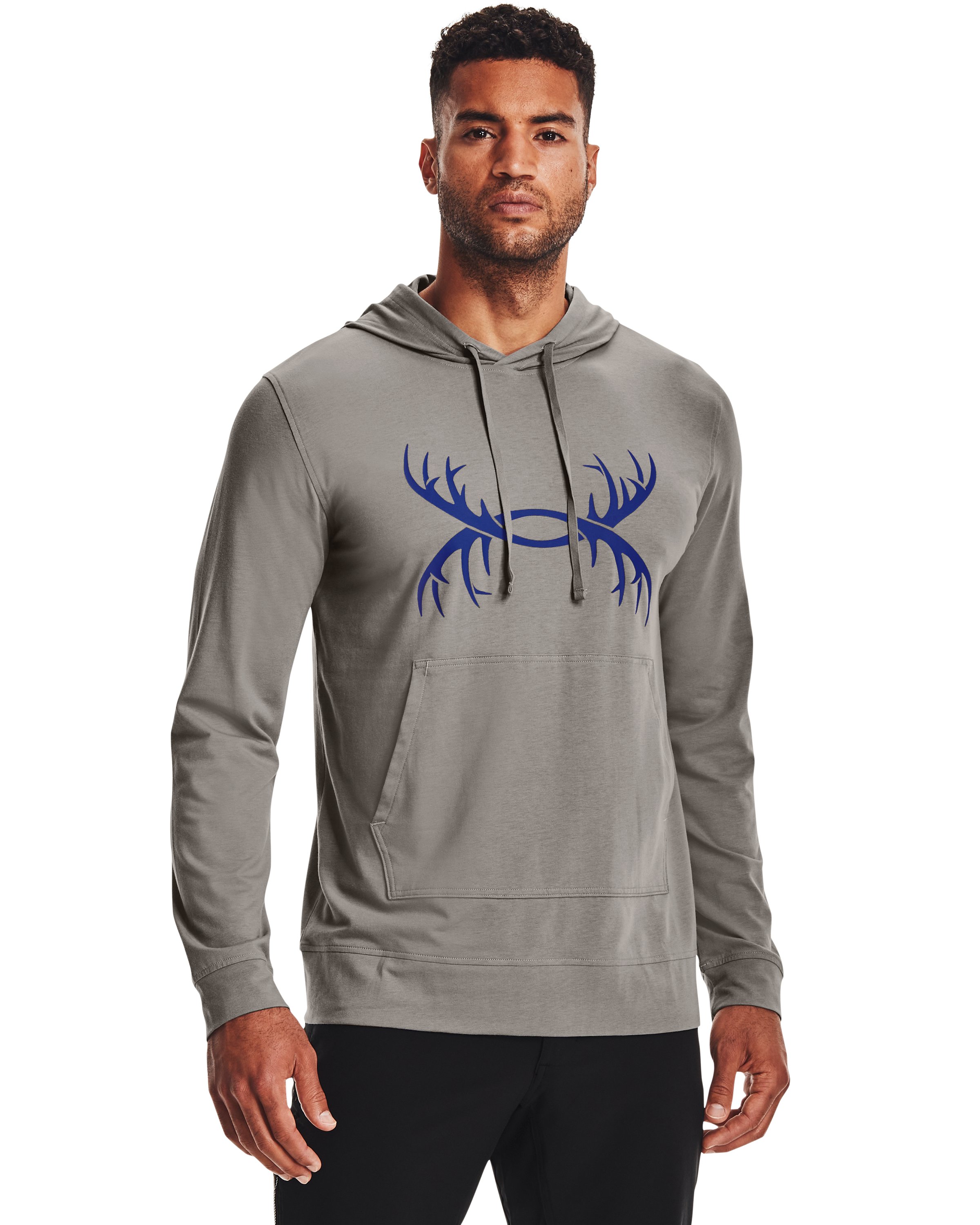 Men's UA Sportstyle Antler Hoodie, custom hoodie or sweatshirt with logo imprint 4