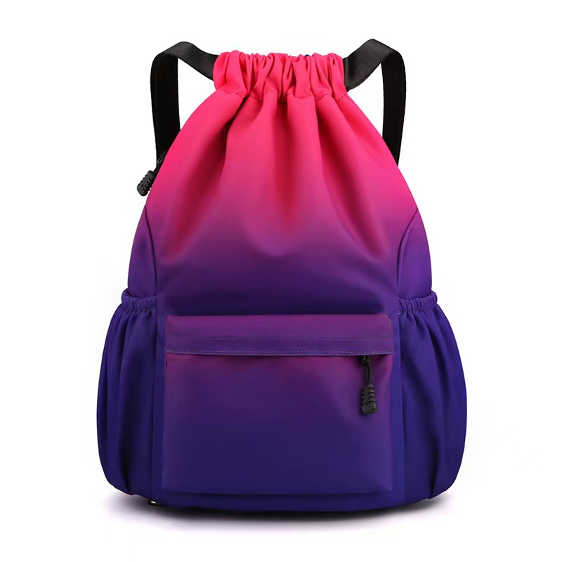 Youthful & Vibrant Gradient Color Waterproof Backpack For College & Sport & Travel & Beach & Gym 8