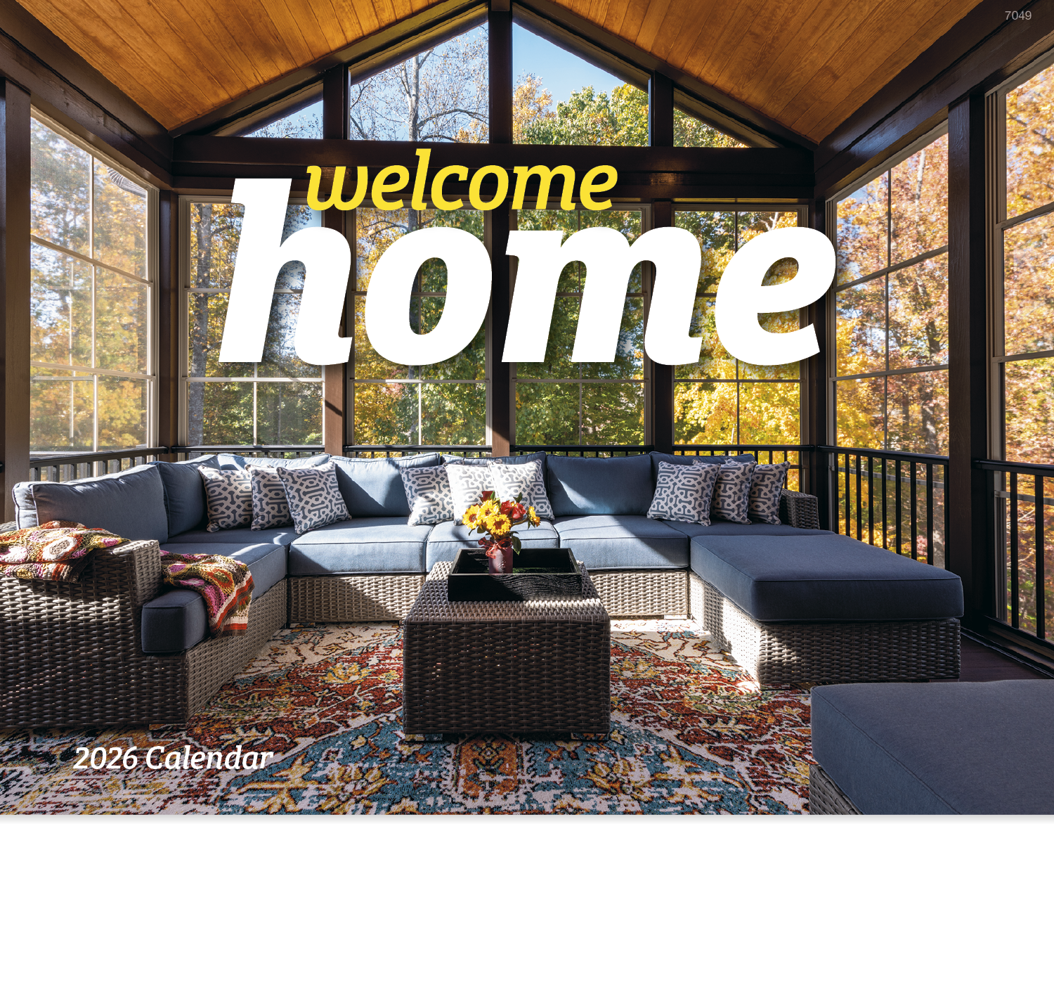 Good Value™ Welcome Home - Stapled Calendar 35