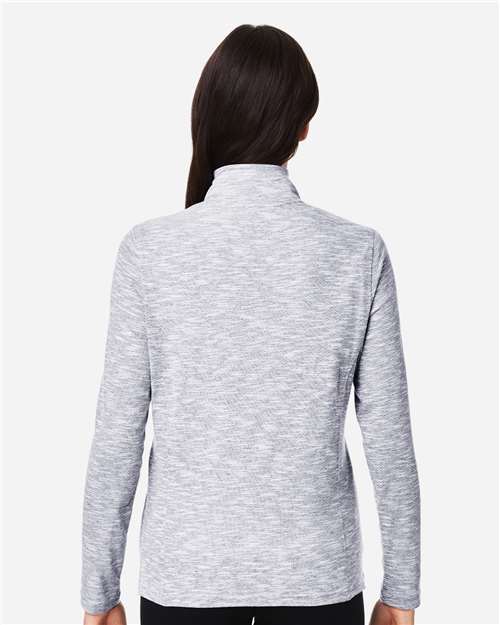 Women's Eclipse Jacquard Quarter-Zip Pullover - NE415W 11