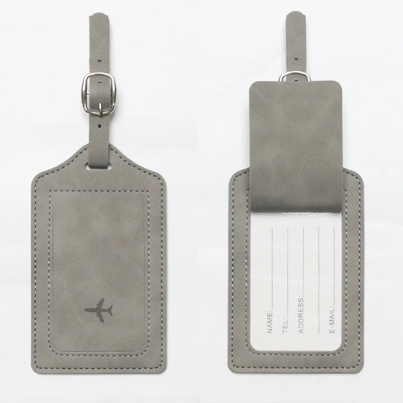 PU Leather Luggage Tag 2