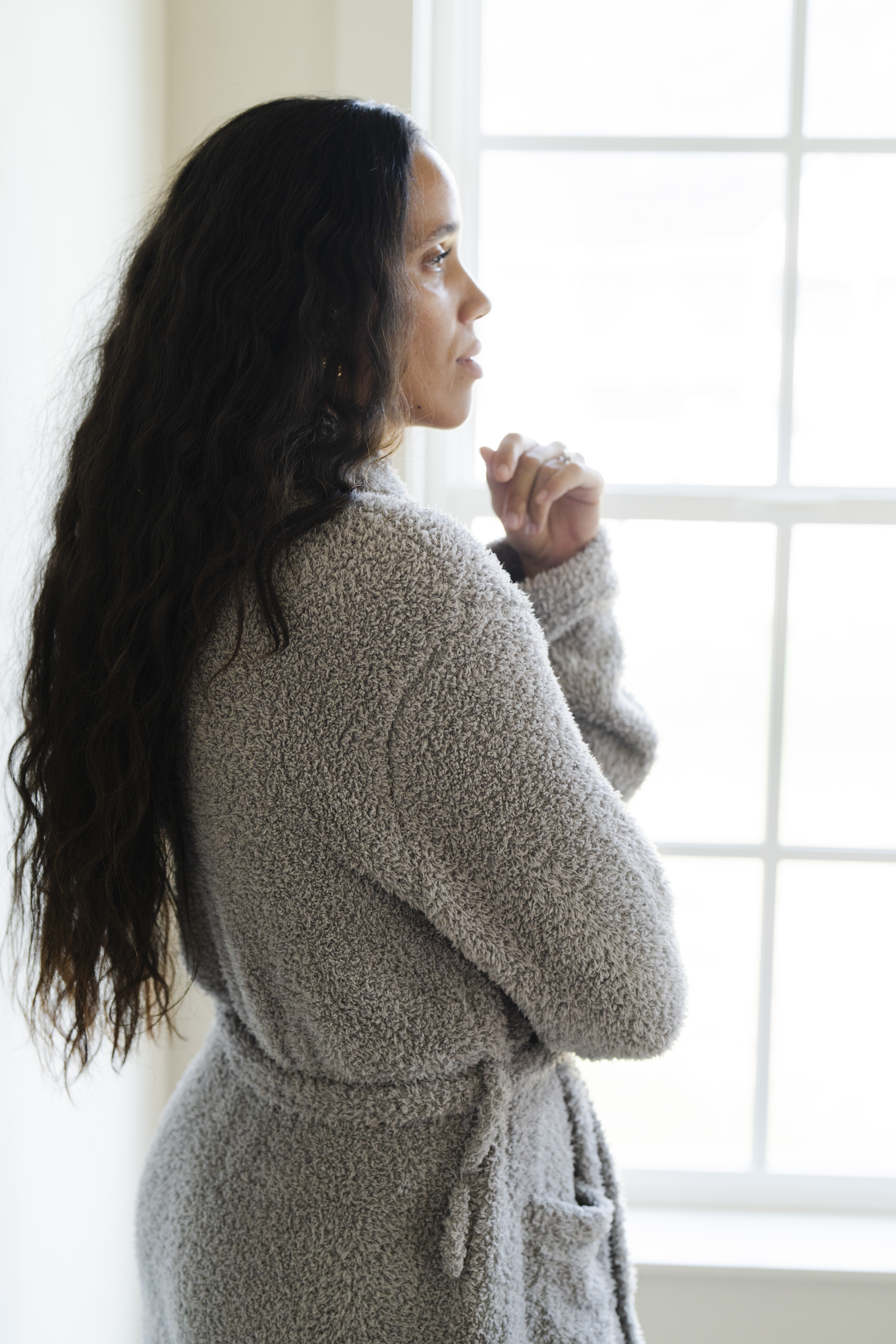 Bamboni Robe Gray-Large/XL 4