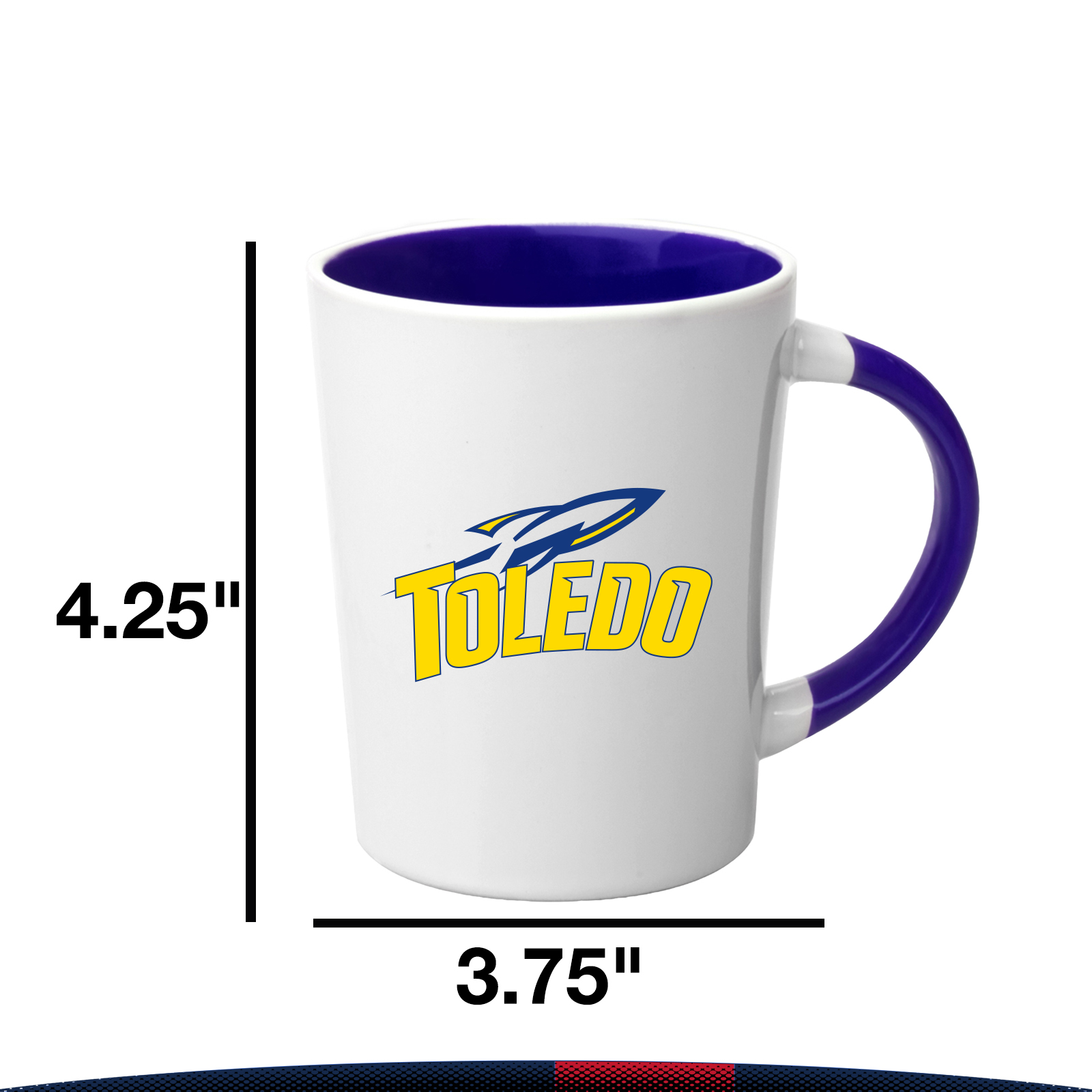 13 oz. Flarfy Two Tone Latte Mugs 4