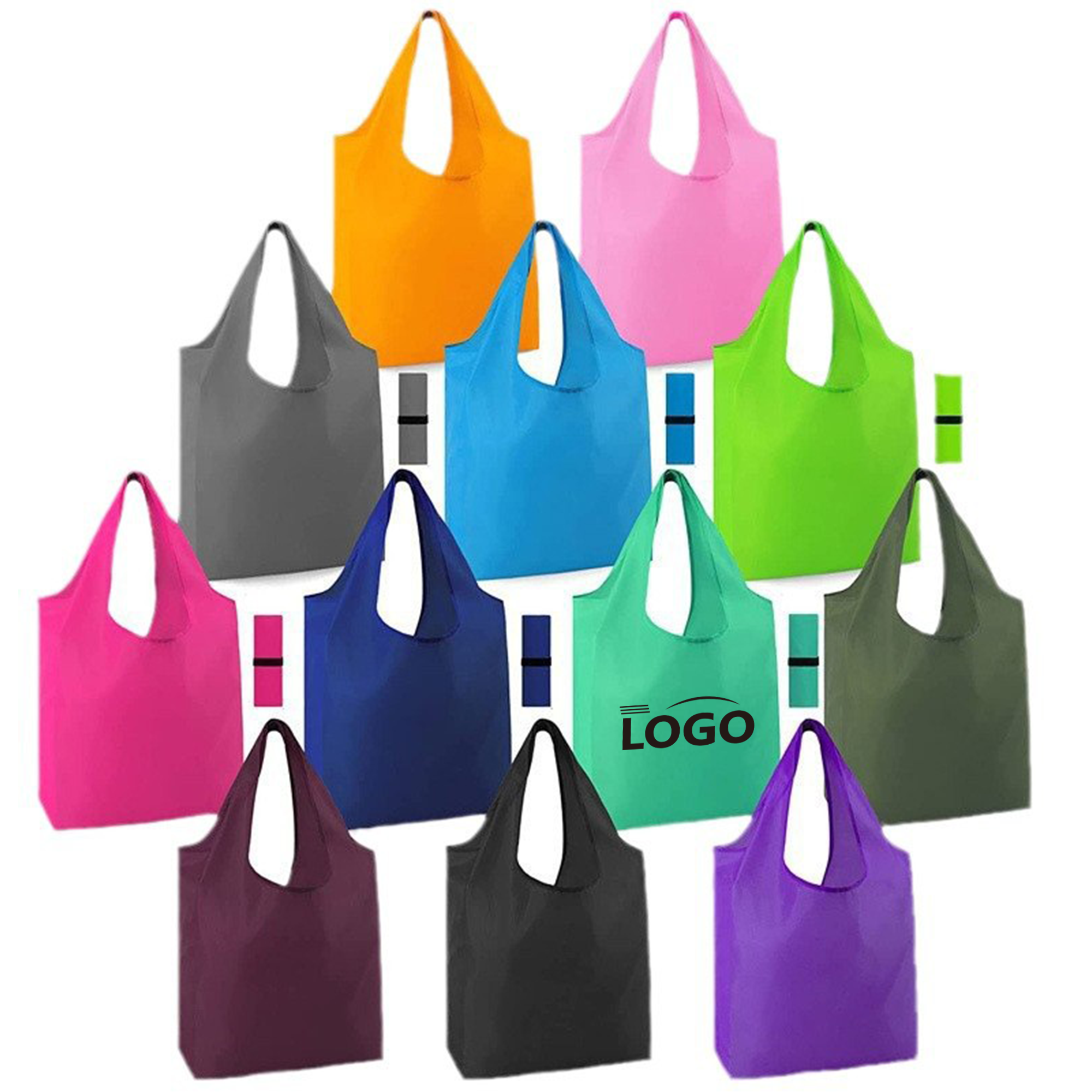 MOQ50 Compact Reusable Shopping Tote 1