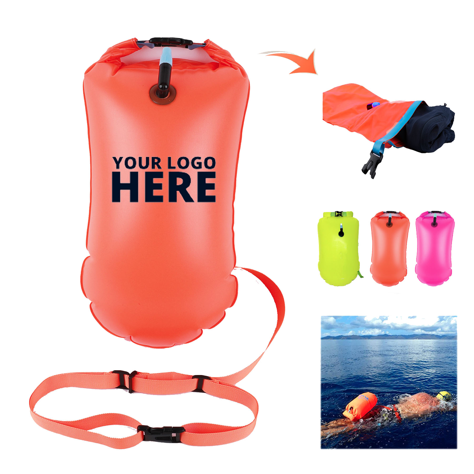 Swim Safety Float And Drybag 1