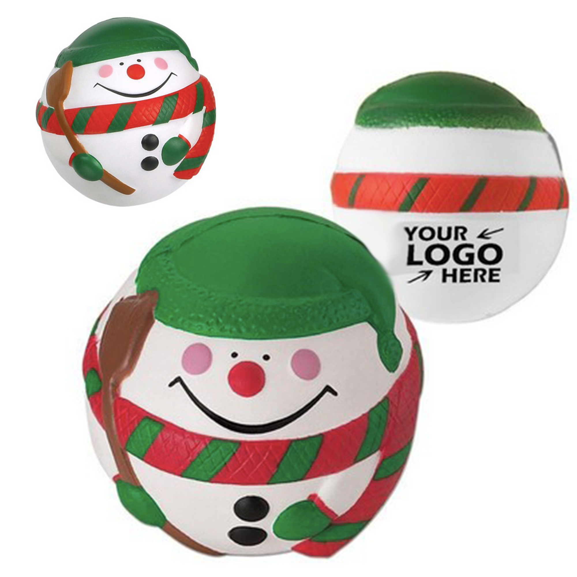 Christmas Snowman Ball Stress Reliever 1