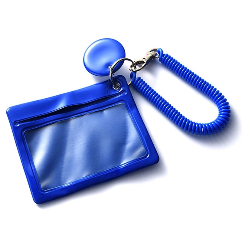 Vinyl Wrist Coil ID Card Holder 3