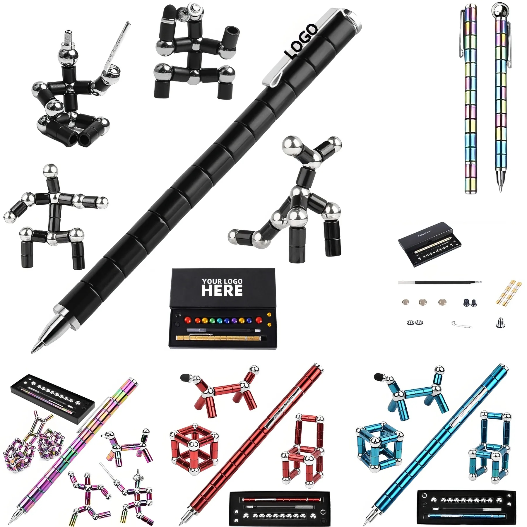 Multifunctional Writing Magnet Ballpoint Pen 2