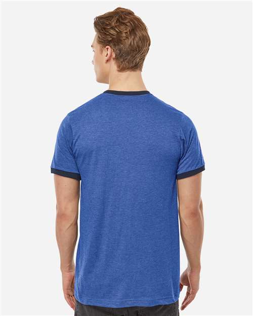 Unisex Fine Jersey Ringer T-Shirt - 246 58