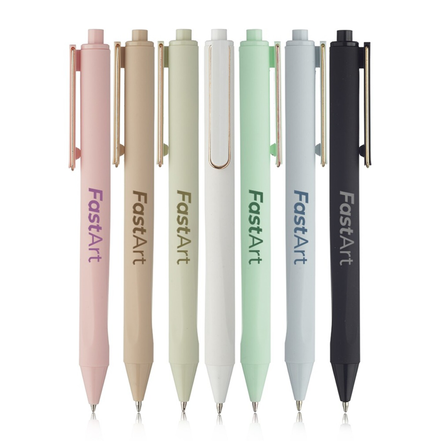 Matte Soft-Touch Rubberized Ballpoint Pen 2