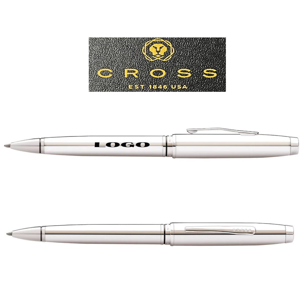 Coventry Polished Chrome Ballpoint Pen Pen Made by Cross 3